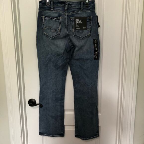 Silver Jeans Co.‎ Avery Slim Bootcut Women's Denim Jeans in Indigo Size 32 X 33 - Picture 4 of 10
